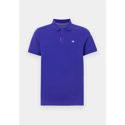 Imagen de TOM Tailor Basic WITH Contrast Polo, Hombre, Talla: Medium, Crest blue