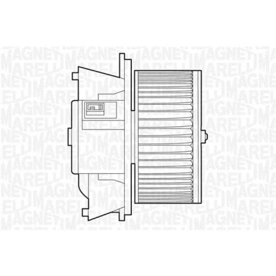 Imagen de MAGNETI MARELLI 069412503010 Ventilador de Calefacción para vehículos sin aire acondicionado FIAT: Punto II Hatchback, Doblo I Familiar