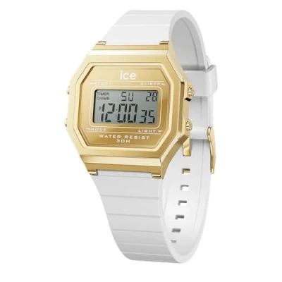 Imagen de Ice Watch Retro Reloj digital, Mujer, Talla: Small, Metal gold mirror s