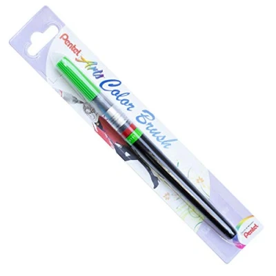 Imagen de Pentel color Brush Pincel recargable, verde lima