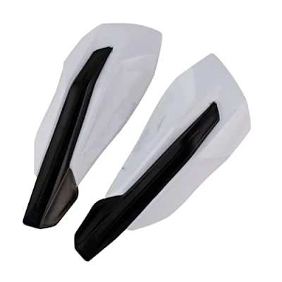 Imagen de Protectores De Mano Guardamanos Enduro Motocross Motocicleta Protector Manillar Paramanos para Moto (Color : Blanco)