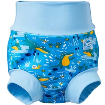Imagen de Splash About Happy Nappy pañal de natación reutilizable, Crocodile Swamp, 12 24 meses