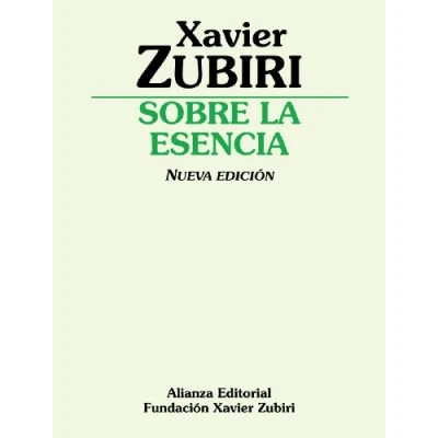 Imagen de Sobre la esencia (Obras de Xavier Zubiri)