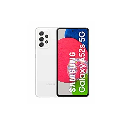 Imagen de Samsung Galaxy A52s 5G (128 GB) Blanco Teléfono Móvil con Pantalla de 6,5&#039;&#039;, Smartphone Android 6 GB RAM, Memoria Interna Ampliable, Batería 4500 mAh y Carga Super Rápida (Versión ES)