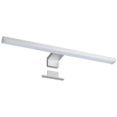 Imagen de SEBSON Lámpara de Espejo Baño 40cm con Interruptor Táctil y Enchufe Blanco Neutro 4000K, 8W, 550lm, IP44 Luz para Maquillaje, Armario