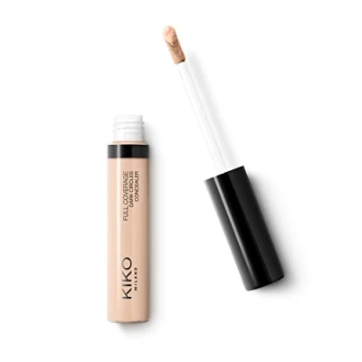 Imagen de KIKO Milano Full Coverage Dark Circles Concealer 04, Corrector Líquido Para El Rostro Y Contorno De Los Ojos Alta Cobertura