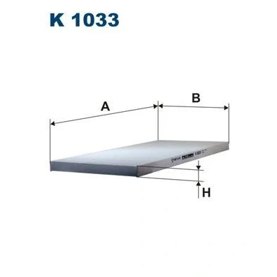 Imagen de Filtro de habitáculo FILTRON K1033