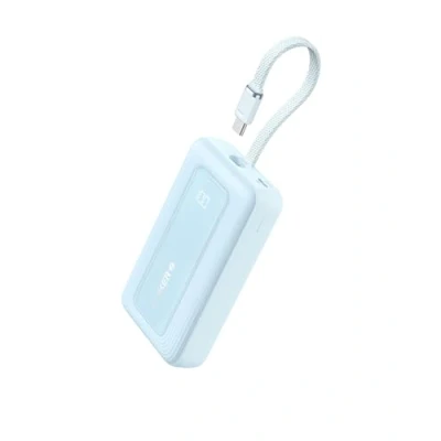 Imagen de Anker Zolo Power Bank, Cargador Portátil de Alta Velocidad 10.000 mAh 30 W con Cable USB C Integrado, 1 C, A, Batería para iPhone 16/16 Pro/16 Pro Max/16 Plus, MacBook, Galaxy, iPad y Más
