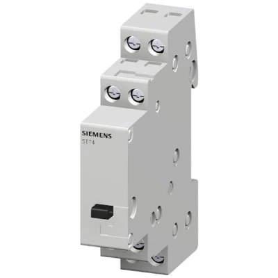 Imagen de Siemens 5TT41010 Telerruptor con 1NA, contacto para 230V AC 16A, control