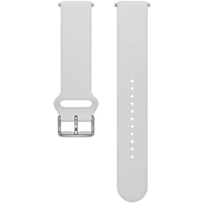 Imagen de Polar Wristband (Compatible with Unite, Ignite and Pacer Series) Pulsera de 20 mm, Unisex Adulto, Blanco, S L, 20mm