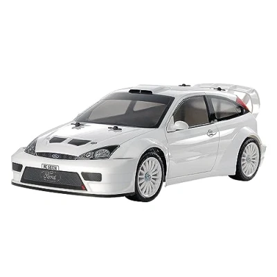 Imagen de TAMIYA 58724 1:10 RC Ford Focus RS Custom TT 02 Coche teledirigido, vehículo, modelismo, Montaje, afición, Kit de construcción radiocontrol, Regalo