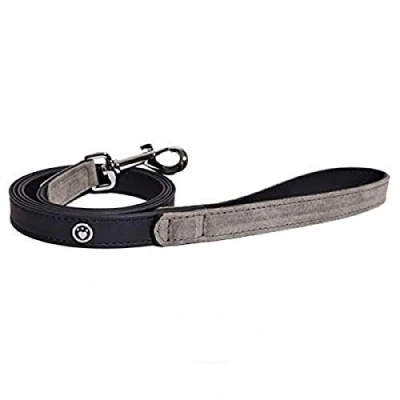 Imagen de Rosewood Correa para Perro de Piel Lujo, 40 x 3/4 Pulgadas, Tacto Suave Azul Marino
