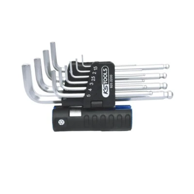 Imagen de KS TOOLS 920.2200 Juego de atornilladores acodados Acero cromo vanadio
