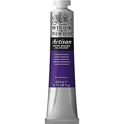 Imagen de Winsor &amp; Newton Artisan Tubo óleo miscible en agua, 200 ml, color púrpura dioxacina