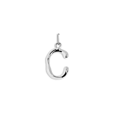 Imagen de Singularu Letter XL Colgante, Mujer, Talla: One Size, Letra c plata