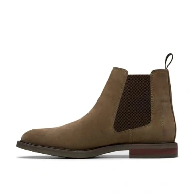 Imagen de Clarks Jaxen Easy, Botas Estilo Chelsea Hombre, Stone Suede, 44 EU