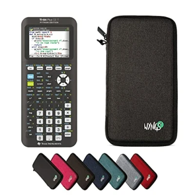 Imagen de CALCUSO Paquete Básico Gris Oscuro con Calculadora Grafica TI 84 Plus CE T Python Edition