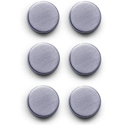 Imagen de Zeller 11203 Conjunto de Imanes, Acero Inoxidable, Gris, 2.7x2.7x3 cm, 6 Unidades