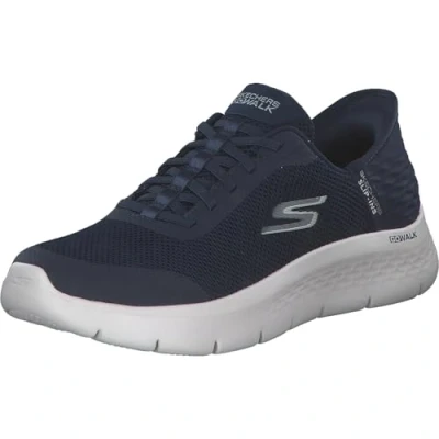 Imagen de Skechers Performance FLEX Bungee Zapatillas para caminar, Mujer, Talla: 38.5, Navy textile white trim Tela/tejido sintético
