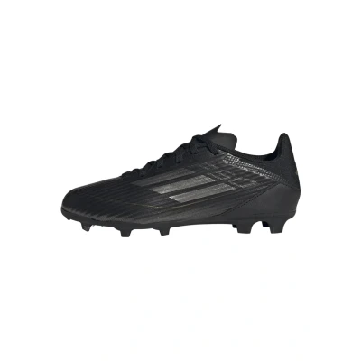 Imagen de adidas Performance F50 League FG/MG J Botas de fútbol con tacos, Talla: 33, Core black iron met gold Zapatos