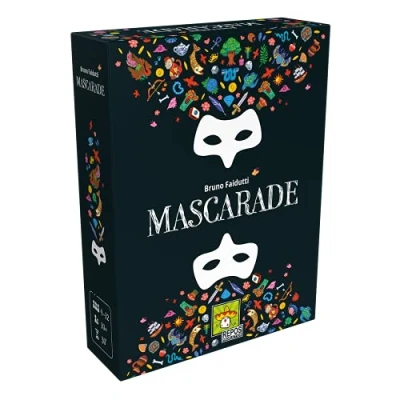 Imagen de Repos Production, Mascarade, Juego de Fiesta, Cartas, 4 12 Jugadores, a Partir 10 años, 30+ Minutos, alemán