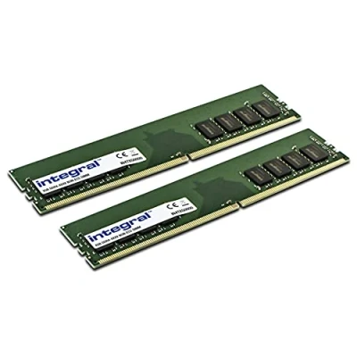 Imagen de Integral 16GB(2X 8GB) DDR4 RAM 3200MHz DIMM Kit de Memoria para PC Escritorio
