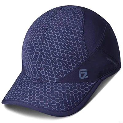 Imagen de GADIEMKENSD Gorra deportiva de secado rápido [Libre suave + Ligera y transpirable Impermeable] para Unisex Adultos entrenamiento tela actividades al aire libre [Armada 6 3/4 7 5/8 ]