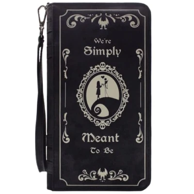 Imagen de Cartera de Nightmare Before Christmas We&#039;re Simply Meant To Be Negro