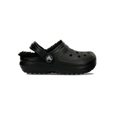 Imagen de Crocs Classic Lined Clog T, Obstrucción Kids, Black/Black,