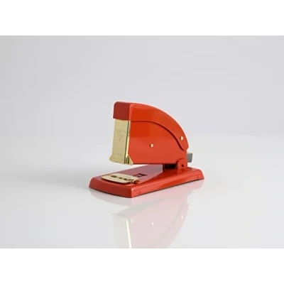 Imagen de Grapadora Zenith art. 520 Gold color rojo