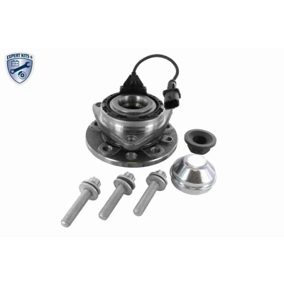 Imagen de VAICO V40 0544 Juego de cojinete rueda Eje delantero con material montaje añadido anillo sensor magnético incorporado 137 SAAB: 9 3 Berlina