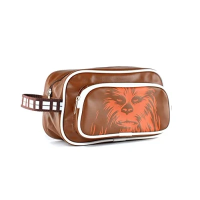 Imagen de Star Wars Chewbacca Chewie Wookie Lavado marrón Oficial Neceser de Viaje