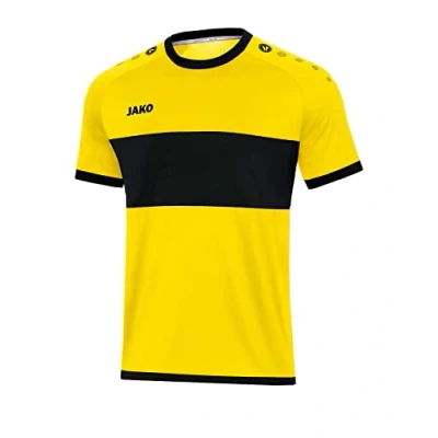 Imagen de JAKO Trikot Boca (Kurzarm) Camiseta, Hombre, limón y Negro, Large