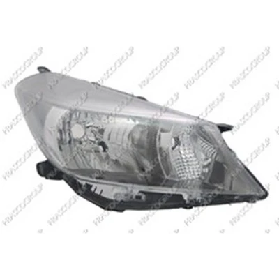 Imagen de PRASCO TY3284803 Faros derecha H4 cromo sin servomotor para reg. alcance luces TOYOTA: Yaris III Hatchback