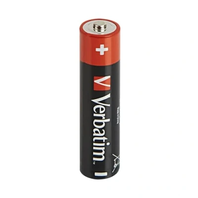 Imagen de VERBATIM Pilas alcalinas AAA Premium I 1,5V LR03 Micro para Reproductor de MP3, cámara, Control Remoto, rasuradora y más Pila alcalina 4 Unidades