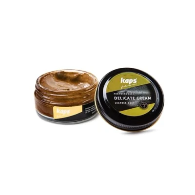 Imagen de Kaps Crema para El Cuidado del Calzado, Intensivo Y Nutritivo Cuero, Delicate, 70 Colores (406 oro viejo)