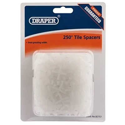 Imagen de Draper Tools TS2/un espaciadores para azulejos, azul, 3 mm