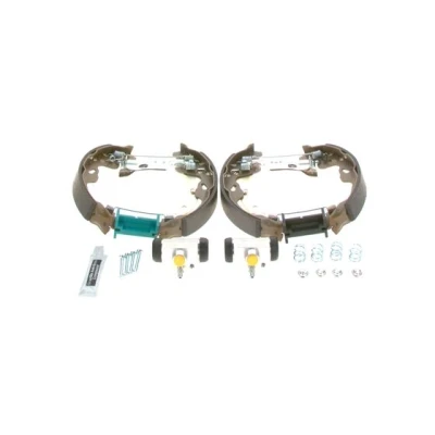 Imagen de BOSCH 0 204 114 151 Kit frenos, disco de tambor con accesorios, cilindro freno rueda TOYOTA: Yaris I Hatchback (P1) 1.4 D 4D, 1.3