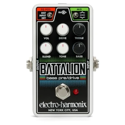 Imagen de Electro Harmonix Nano Battalion Bass Preamp &amp; Overdrive