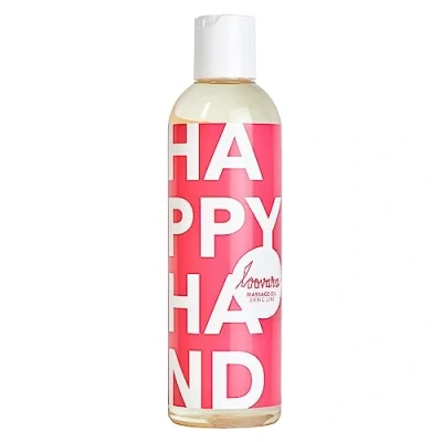 Imagen de Loovara Aceite Masajes Sexuales 250 ml Happy Hand Corporal Aroma Neutro Dermatológicamente Testeado Corporales Ideal para Parejas Apto Juguetes Vegano