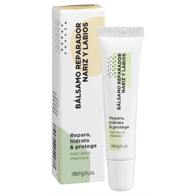 Imagen de Bálsamo Reparador Nariz y Labios 15 ml. Repara, Hidrata Protege. Deliplus