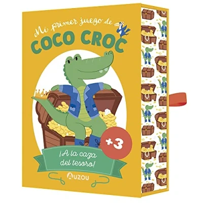Imagen de Auzou Juego de Cartas Croco, Multicolor (XOU 9509084)
