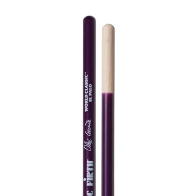 Imagen de Vic FIrth Baquetas de timbales la serie World Classic® Signature SAA2 Alex Acuña &#039;El Palo&#039; Timbale color púrpura