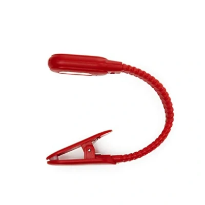 Imagen de KIKKERLAND LÁMPARA Libro Recargable Rojo Interior, Multicolor, Única