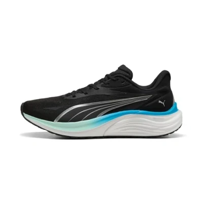 Imagen de PUMA Electrify Nitro 4, Zapatillas para Correr de Carretera Hombre, Black Mint Melt Speed Blue, 46.5 EU