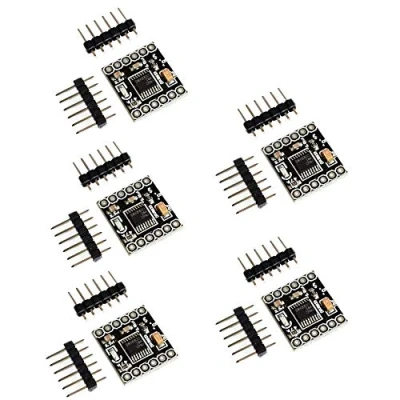 Imagen de DollaTek 5Pcs DRV8833 Placa de variador Motor CC 2 Canales y 1.5A Voltaje Ultra pequeño Entrada del módulo 3 10V