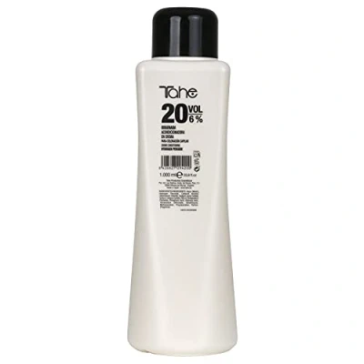 Imagen de Tahe Natural Colour Oxigenada acondicionadora en crema para aplicar con tinte capilar, 1000 ml (Blanco, 20 vol.)