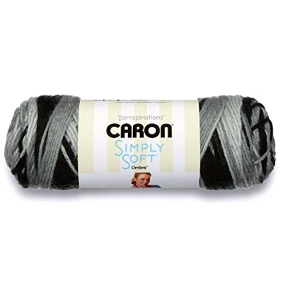 Imagen de Caron Simply Soft Paints Bola de hilo afeitado, Multicolor (Stormy Weather), 141 g