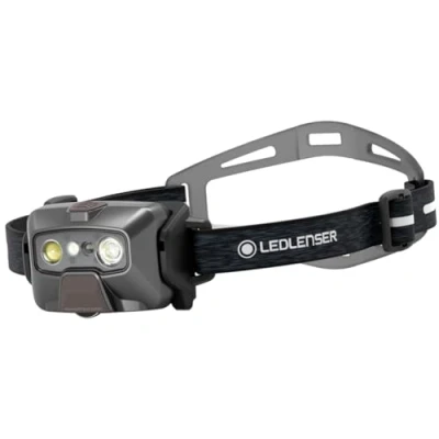 Imagen de Ledlenser HF6R Signature Linterna frontal recargable LED 1000 lúmenes de aventura con iluminación RGB para exteriores impermeable IP68