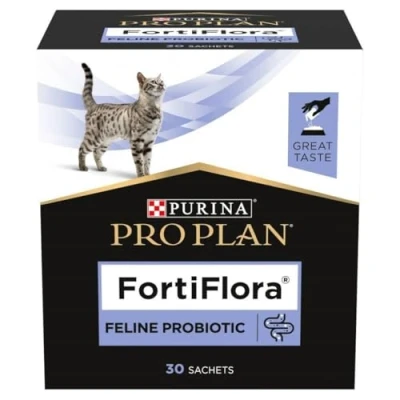 Imagen de Purina Pro Plan Fortiflora Feline, 30 sobres de 1 g, gatos